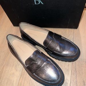 Banana Republic Metallic Loafers
